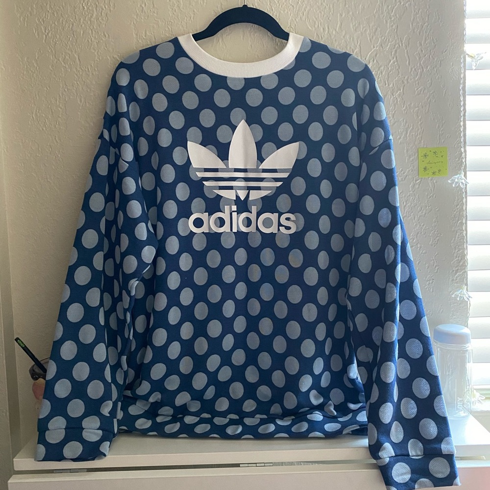 Adidas Polka Dot Sweater